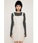 NYLON GATHER CAMI ショートワンピース