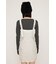 NYLON GATHER CAMI ショートワンピース