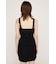 NYLON GATHER CAMI ショートワンピース