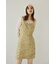 NYLON GATHER CAMI ショートワンピース