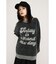 【LIMITED ITEM】JQ LOGO MINKY LOOSE KNIT トップス