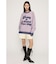 【LIMITED ITEM】JQ LOGO MINKY LOOSE KNIT トップス