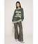 【LIMITED ITEM】JQ LOGO MINKY LOOSE KNIT トップス
