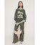 【LIMITED ITEM】JQ LOGO MINKY LOOSE KNIT トップス