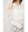 HOLE LACE トップス