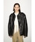 【THROW】PAD IN F／LEATHER ジャケット