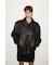 【THROW】PAD IN F／LEATHER ジャケット