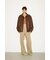 【THROW】PAD IN F／LEATHER ジャケット