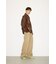 【THROW】PAD IN F／LEATHER ジャケット