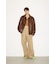 【THROW】PAD IN F／LEATHER ジャケット