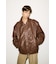 【THROW】PAD IN F／LEATHER ジャケット