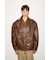 【THROW】PAD IN F／LEATHER ジャケット