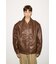 【THROW】PAD IN F／LEATHER ジャケット