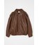 【THROW】PAD IN F／LEATHER ジャケット