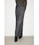 【THROW】MANNISH BELTED I LINE ロングスカート