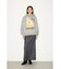【THROW】MANNISH BELTED I LINE ロングスカート