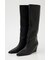 【THROW】POINTED WIDE KNEE ブーツ