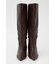 【THROW】POINTED WIDE KNEE ブーツ