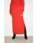 【THROW】SIDE SLIT MG ロングスカート