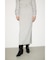 【THROW】SIDE SLIT MG ロングスカート