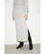 【THROW】SIDE SLIT MG ロングスカート
