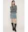 【LIMITED ITEM】GLITTER KNIT ショートスカート