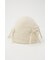 RIBBON SHAGGY BEANIE