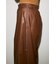 【THROW】F／LEATHER LOOSE FLIGHT パンツ