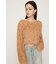 2WAY SHAGGY YARN トップス