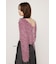 2WAY SHAGGY YARN トップス
