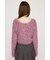 2WAY SHAGGY YARN トップス