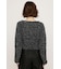TAPE YARN SLANT NECK カーディガン