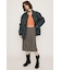 TAPE YARN SLANT NECK カーディガン