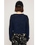 TAPE YARN SLANT NECK カーディガン