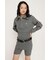 FRONT ZIP KNIT トップス