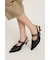 POINTED TOE BELT サンダル
