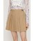 FRONT PLEATS ショートスカート