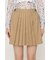 FRONT PLEATS ショートスカート