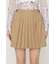 FRONT PLEATS ショートスカート