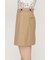 FRONT PLEATS ショートスカート