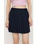 FRONT PLEATS ショートスカート