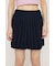 FRONT PLEATS ショートスカート