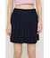 FRONT PLEATS ショートスカート