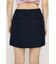 FRONT PLEATS ショートスカート