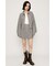 FRONT PLEATS ショートスカート