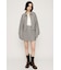 FRONT PLEATS ショートスカート