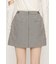 FRONT PLEATS ショートスカート