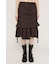 L／W WASHED MIDDLE MERMAID スカート