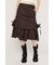 L／W WASHED MIDDLE MERMAID スカート