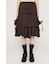 L／W WASHED MIDDLE MERMAID スカート